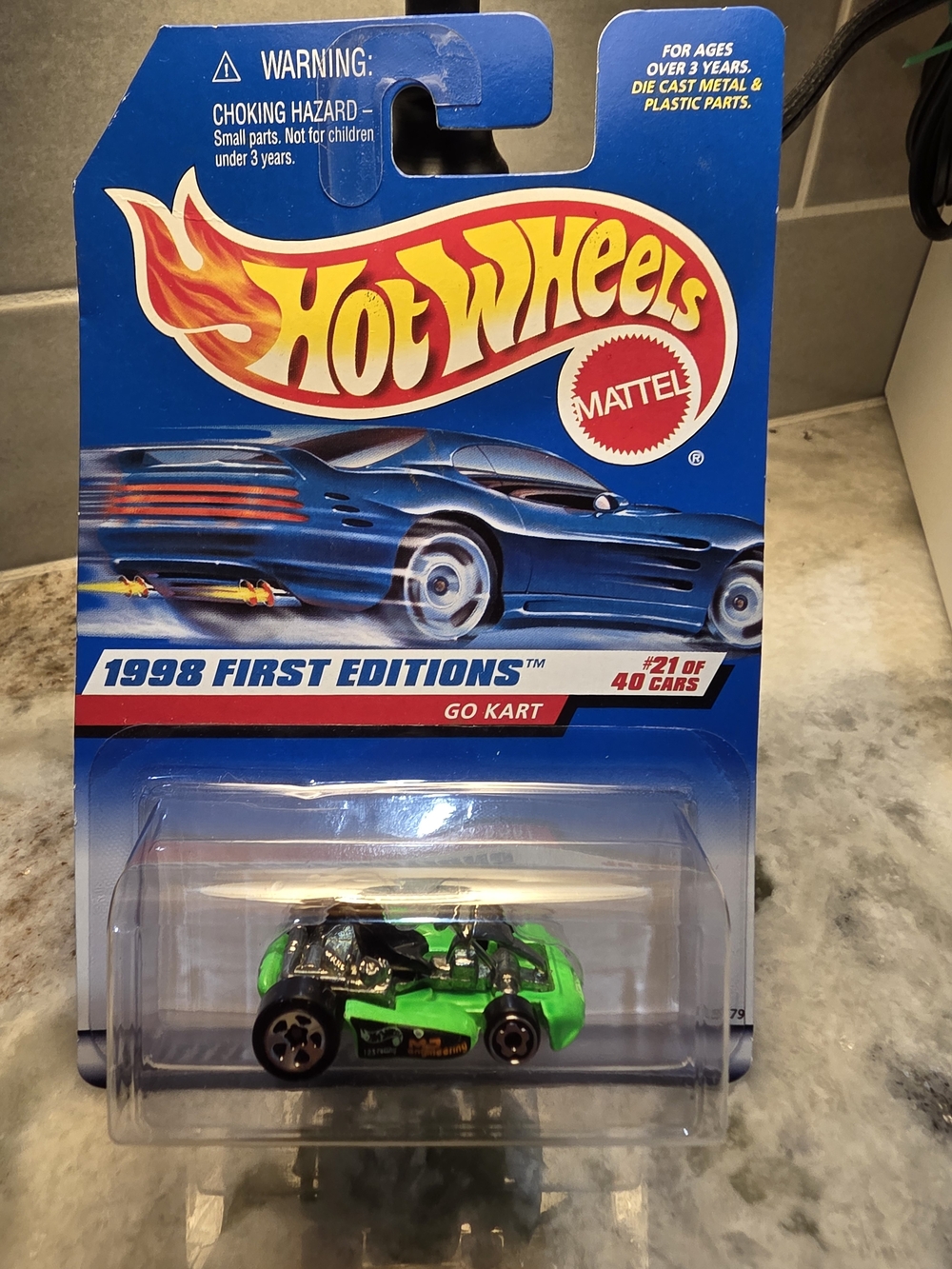 Mattel Hot Wheels Green Go Kart Die-Cast Toy